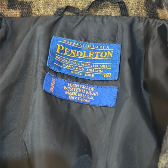 Pendleton Wool Jacket - Brown Pattern - Picture 3 of 5